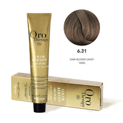 Fanola Oro Hair Color 6.31 Dark Blonde Sandy 100ml