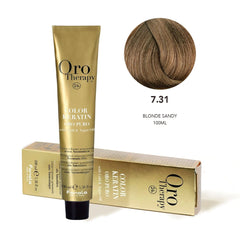 Fanola Oro Hair Color 7.31 Blonde Sandy 100ml
