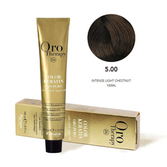Fanola Oro Hair Color 5.00 Intense Light Chestnut 100ml