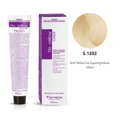 Fanola No yellow color S.1202 Anti-Yellow Ice Super lightener 100ml