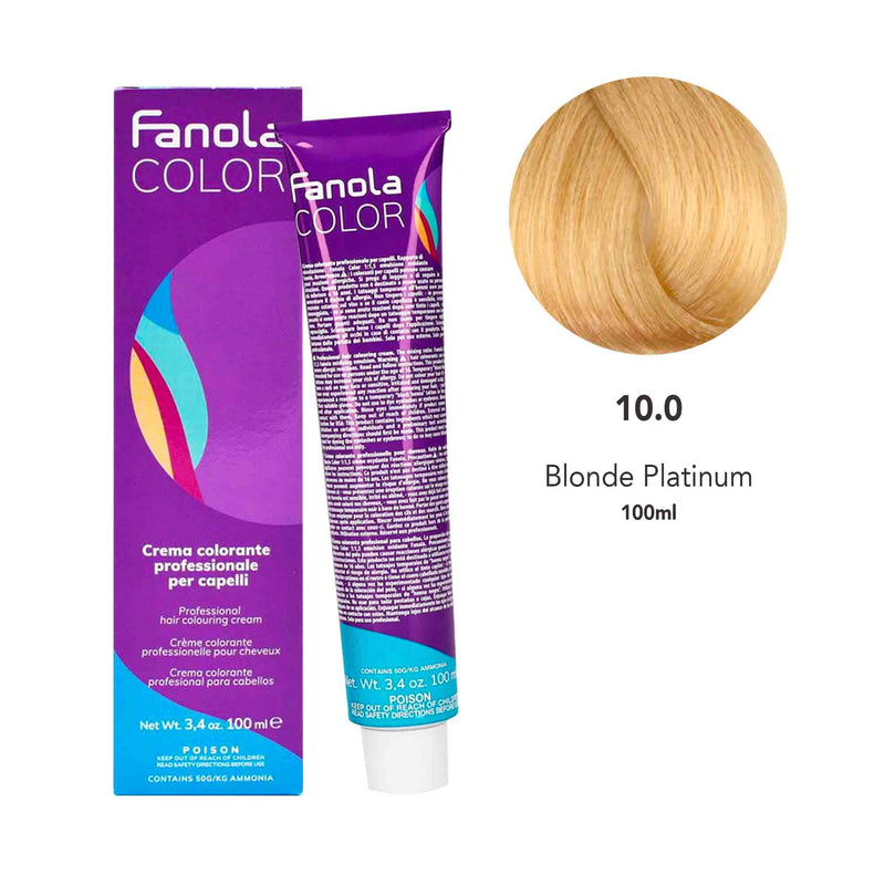 Fanola Color 10.0 Blonde Platinum 100ml - Dayjour