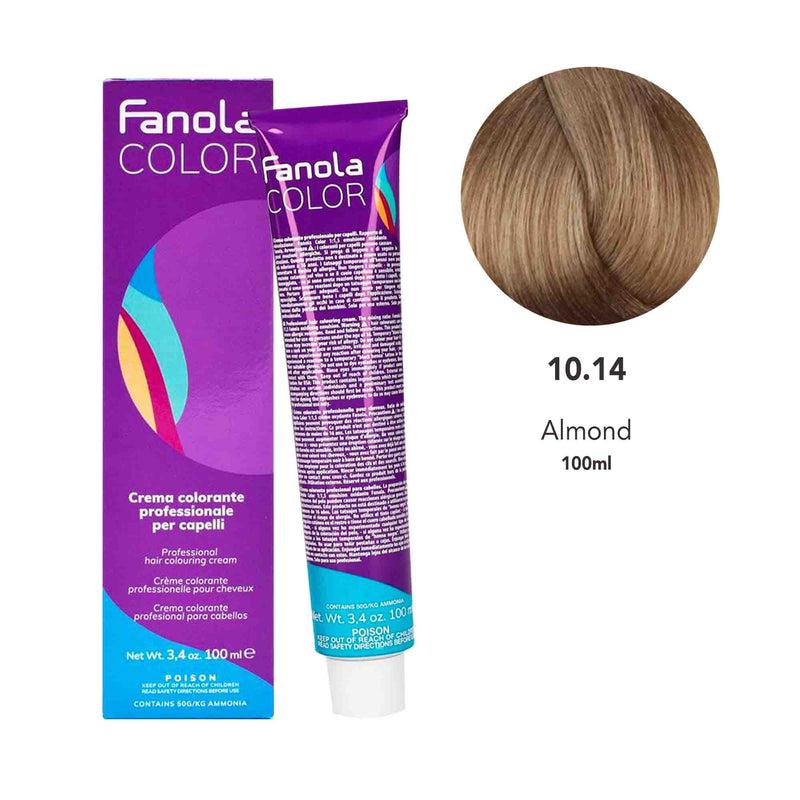 Fanola Hair Coloring Cream 10.14 Almond 100ml - Dayjour