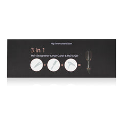 GJarrah 3 in 1 Styling Brush HS-5001