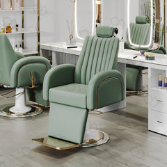 Ladies Makeup and Hair Cutting Chair Green - Dayjour