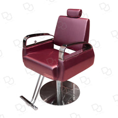 Ladies Hair Cutting Chair Maroon