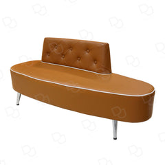 Waiting Sofa Brown for Salon & Office