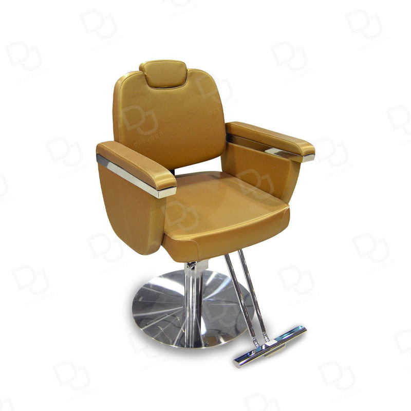 Salon Ladies Chair Gold Color
