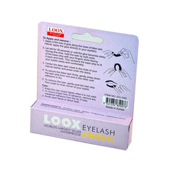 Loox Eyelash adhesive waterproof glue with dark tone