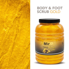 Mira Exfoliating Body & Foot Scrub Gold 5ltr