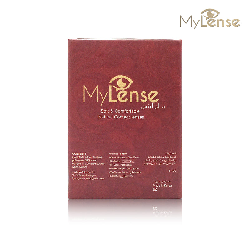 MyLense Soft Colored Contact Lenses Turquoise - Dayjour