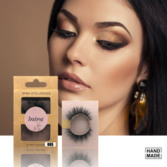 Mira Natural False Mink Eyelashes 005 - eye care - eye makeup - Dayjour