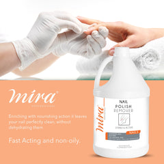 Nail Polish Remover Stable & Active - 3.78ltrs - mira - dayjour