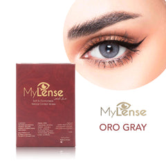 MyLense Soft Colored Contacts Oro Gray - Dayjour