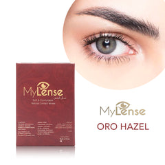 MyLense Soft Colored Contacts Oro Hazel - Dayjour