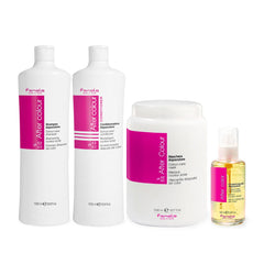 Fanola after-color shampoo - Fanola after-color conditioner - Fanola after-color mask - Fanola after-color serum - fanola package - dayjour