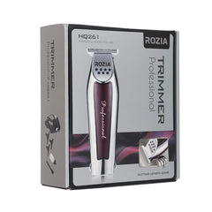 Rozia Professional Rechargeable Hair Trimmer HQ261 - Silver