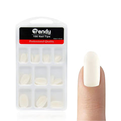 Trendy Acrylic False Nails Tips (100 pieces) Full Cover