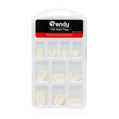 Trendy Acrylic False Nails Tips (100 pieces) Full Cover