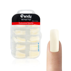 False Nail Tips 100 pieces (natural color)
