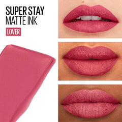 Maybelline Super stay Matte Liquid Lipstick 15 Lover - Maybelline UAE  - Dayjour