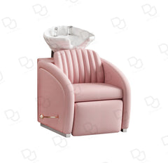 Salon Hair Washing Shampoo Chair Pink - Dayjour