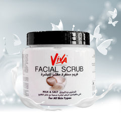 Facial scrub (milk and salt) 500g