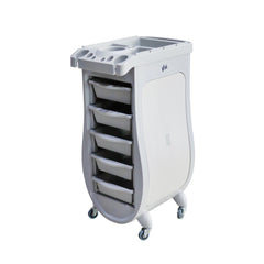 Viva Salon Plastic Trolley Gray