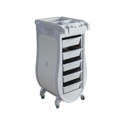 Viva Salon Plastic Trolley Gray