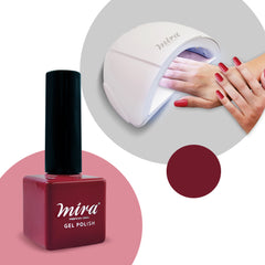 Nail Gel Polish Wine Red 10ml