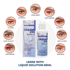 Beauty Contacts with Multi- Purpose Liquid Solution - Dayjour