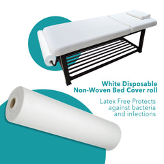 Disposable Non-Woven Bed Cover Roll - salon disposable items - disposable spa towel - salon disposable bed cover - Dayjour 