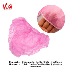 Disaposable Underwear panty - Pink 50Pcs/Pack