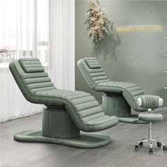 Electric Facial Massage Spa Bed Green - massage bed - dayjour