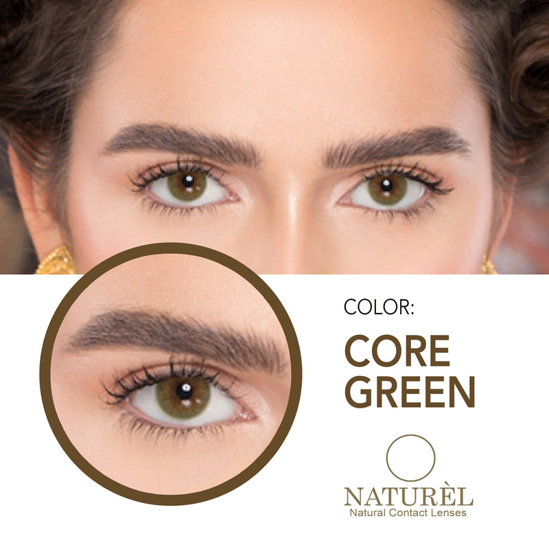Naturel Natural Color Contact lenses Green