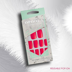 Opoola Reusable Pop On 12 Nails with Glue - Dayjour