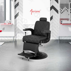 Professional Barber Gents Cutting Chair Black - Dayjour