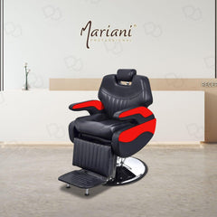 Professional Barber Gents Cutting Chair (Black & Red) - Dayjour