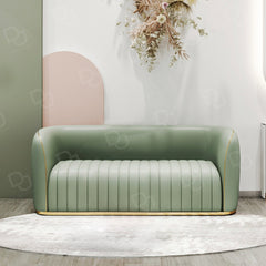 Reception Salon Sofa Large Green - Dayjour