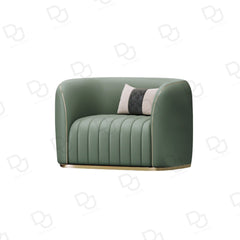 Reception Salon Sofa Small Green - Dayjour