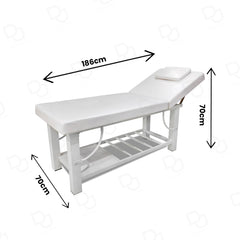 Spa Massage Waxing Bed White - Dayjour